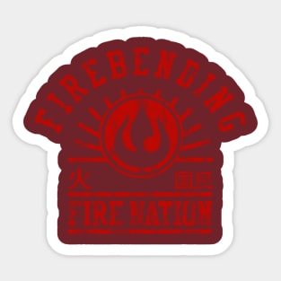 Fire Bending Sticker